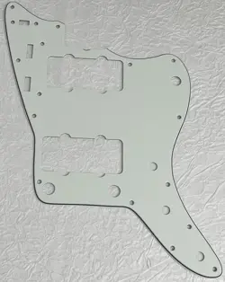 NEW GREAT-FOR FENDER AMERICAN VINTAGE 62 JAZZMASTER GUITAR PICKGUARD PARCHMENT