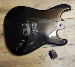 FENDER SQUIER BULLET STRATOCASTER 20TH ANNIVERSARY LOADED BODY NECKPLATE SCREWS