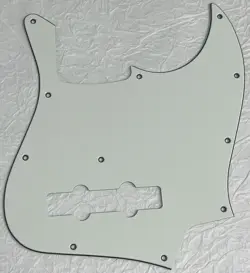 NEW GREAT-FOR FENDER GEDDY LEE JAZZ BASS STYLE GUITAR PICKGUARD 3 PLY PARCHMENT