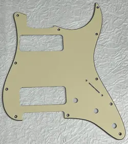 NEW-FOR FENDER STRATOCASTER 2 P90 PICKUP STRAT PICKUP GUITAR PICKGUARD YELLOW