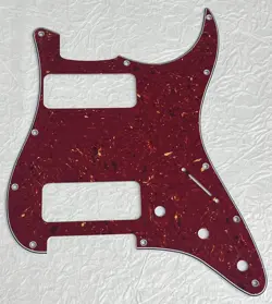 NEW-FOR FENDER STRATOCASTER 2 P90 PICKUP STRAT PICKUP GUITAR PICKGUARD RED