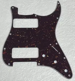 NEW-FOR FENDER STRATOCASTER 2 P90 PICKUP STRAT PICKUP GUITAR PICKGUARD BROWN