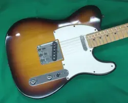 FENDER USA HIGHWAY ONE TELECASTER USED 2003 ALDER BODY MAPLE NECK W/SOFT CASE
