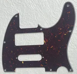 NEW GREAT-FOR FENDER TELE 8 HOLE P90 STRAT PICKUP STYLE GUITAR PICKGUARD BROWN