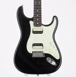 FENDER AMERICAN PROFESSIONAL STRATOCASTER HH SHAWBUCKER BLACK 2019 USA GUITAR