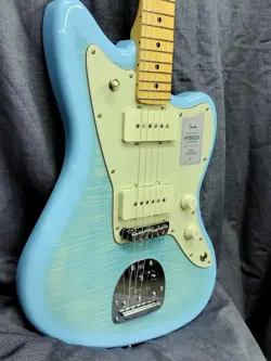 FENDER 2024 COLLECTION MADE IN JAPAN HYBRID II JAZZMASTER CLB CELESTE BLUE FEN