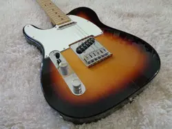 2015 FENDER STANDARD TELECASTER LEFT-HANDED GUITAR 3 TONE SUNBURST