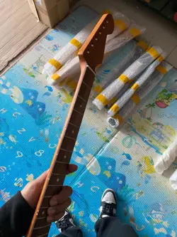 22 FRET ROASTED MAPLE ELECTRIC GUITAR NECK 25.5 INCH FOR   FENDER ST  STRAT