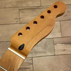 DIY ROASTED MAPLE TELE GUITAR NECK NITRO SATIN FOR FENDER TELECASTER REPLACEMENT