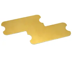 (1) GENUINE FENDER VINTAGE PRECISION/P BASS PICKUP GROUNDING PLATE 001-4290-020