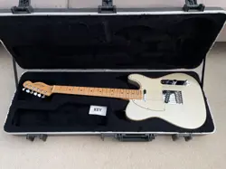 2008 FENDER USA AMERICAN STANDARD TELECASTER BLIZZARD PEARL GUITAR SKB TSA CASE