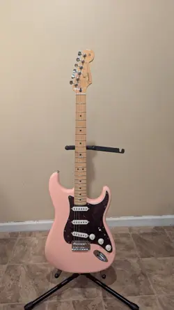 FENDER LIMITED EDITION 75TH ANNIVERSARY PLAYER STRATOCASTER SHELL PINK 2021