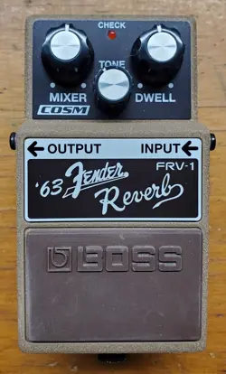 BOSS FRV-1 '63 FENDER  REVERB PEDAL