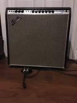 1968 FENDER SUPER REVERB BLACK LINE