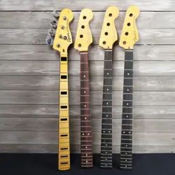 FENDER USA AND SQUIER BASS NECK LOT ASSORTED DAMAGED NECK LOT