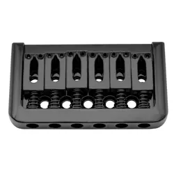 	NON-TREMOLO ELECTRIC GUITAR HARDTAIL BRIDGE SADDLE FOR 6 STRING FENDER STRAT	