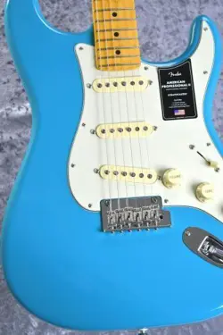 FENDER AMERICAN PROFESSIONAL II STRATOCASTER MN MIAMI BLUE TRACKING NUMBER