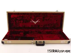 FENDER CUSTOM SHOP BLONDE G&G STRAT TELE HARDSHELL CASE STRATOCASTER TELECASTER