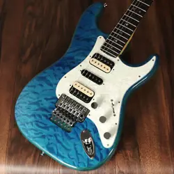 FENDER MICHIYA HARUHATA STRATOCASTER CARIBBEAN BLUE TRANS #GGCNI