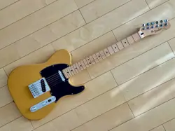 ELECTRIC GUITAR FENDER PLAYER TELECASTER MN BTB BUTTERSCOTCH BLONDE & SOFT CASE