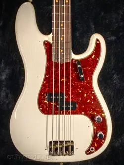 FENDER CUSTOM SHOP 1963 PRECISION BASS JOURNEYMAN RELIC -AGED OLYMPIC WHITE- 202