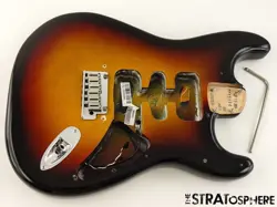 FENDER AMERICAN ULTRA STRATOCASTER STRAT BODY & HARDWARE USA ULTRABURST