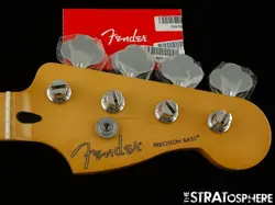 FENDER PLAYER II PRECISION P BASS NECK + TUNERS PREC BASS GUITAR MAPLE $10 OFF