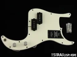 FENDER PLAYER II PRECISION BASS LOADED PICKGUARD, W/ PICKUPS ALNICO 5, PARCHMENT