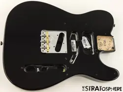FENDER AMERICAN PROFESSIONAL II TELECASTER BODY + HARDWARE TELE BLACK $10 OFF