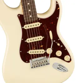 FENDER AMERICAN PROFESSIONAL II STRATOCASTER, ROSEWOOD OLYMPIC WHITE
