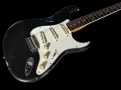 2024 FENDER CUSTOM SHOP 1967 STRATOCASTER, AGED CHARCOAL FROST METALLIC RELIC