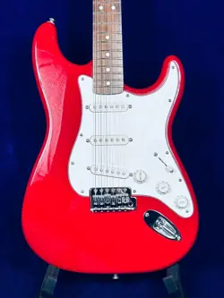 FENDER MEXICO STRATOCASTER USED ALDER BODY ROSEWOOD FINGERBOARD W/SOFT CASE