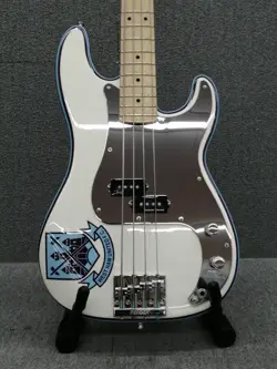 FENDER MEXICO STEVE HARRIS PRECISION BASS USED 2022 MAPLE BODY/NECK W/GIG CASE