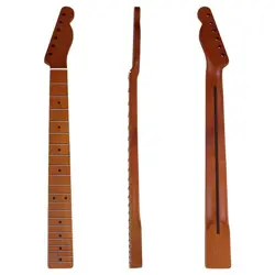 21 FRETS ROASTED MAPLE ELECTRIC GUITAR NECK FOR FENDER TELECASTER REPLACEMENT