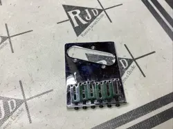 FENDER AMERICAN TELECASTER GUITAR BRIDGE PLATE CHROME