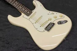 USED FENDER / JEFF BECK STRATOCASTER OLYMPIC WHITE 10032480 3.95KG