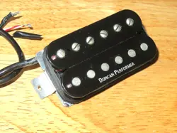 DUNCAN PERFORMER BLACK HB 103 BUCKSHOT HUMBUCKER NECK PICKUP