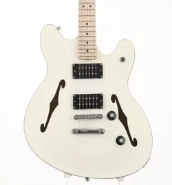 SQUIER BY FENDER AFFINITY SERIES STARCASTER MAPLE FINGERBOARD OLYMPIC WHITE