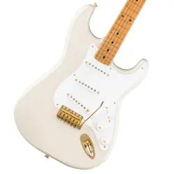 FENDER FSR VINTERA II 50S STRATOCASTER ROASTED MAPLE WHITE BLONDE GOLD HARDWARE 
