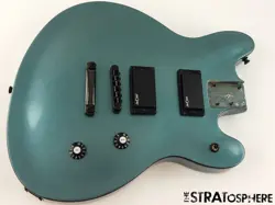 FENDER SQUIER CONTEMPORARY ACTIVE STARCASTER LOADED BODY, GUNMETAL METALLIC