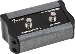 2-BUTTON FOOTSWITCH W/12FT