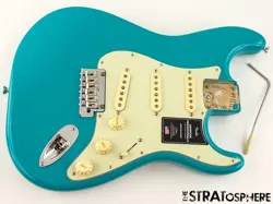 FENDER AMERICAN PROFESSIONAL II STRATOCASTER LOADED BODY STRAT, MIAMI BLUE