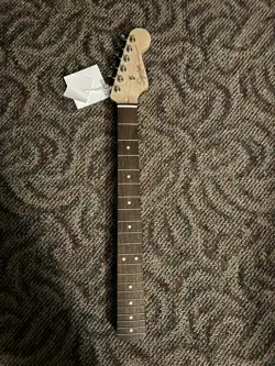 SQUIER / FENDER STRATOCASTER GUITAR NECK 21 FRETS ROSEWOOD FRETBOARD + UPGRADES