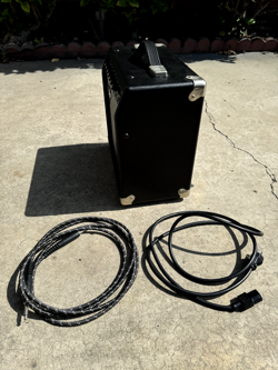 FENDER CHAMPION 20 ELECTRIC GUITAR AMPLIFIER -WITH POWER CORD AND INST. CABLE