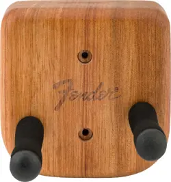 GENUINE FENDER LEVEL-UP STRATOCASTER GUITAR WALL HANGER/HOLDER, MAHOGANY