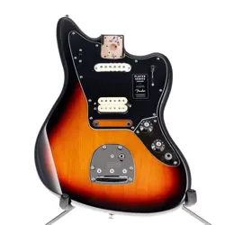 FENDER PLAYER JAGUAR BODY 3 TONE SUNBURST FINISH FULLY LOADED!