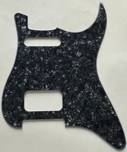 BLACK PEARL PICKGUARD FIT US FENDER STRATOCASTER HS 11 HOLE STRAT GUITARPARTS