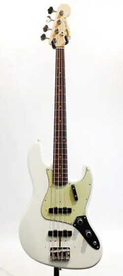 FENDER CUSTOM SHOP 1960 JAZZ BASS NOS OLYMPIC WHITE SAFE DELIVERY FROM JAPAN