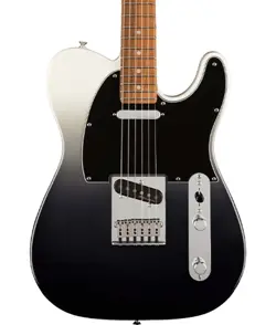 FENDER PLAYER PLUS TELECASTER, PAU FERRO FINGERBOARD - SILVER SMOKE