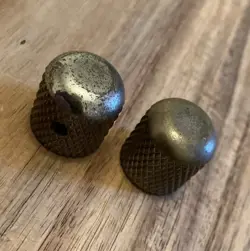 FENDER TELECASTER AGED RELIC DOME KNOBS TELE PERFECT! 
